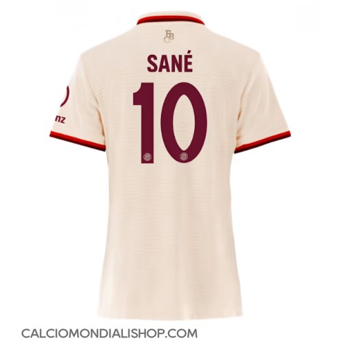 Maglie da calcio Bayern Munich Leroy Sane #10 Terza Maglia Femminile 2024-25 Manica Corta